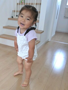 Riさん（キッズ・80cm）の春コーディネート