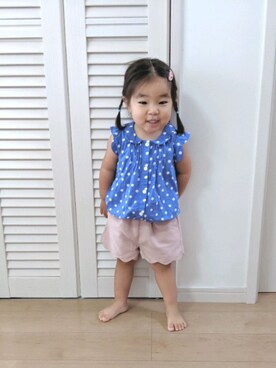 Riさん(キッズ・80cm)の夏コーディネート