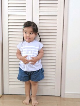 Riさん（キッズ・80cm）の夏コーディネート