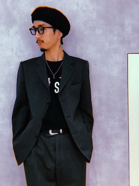 「シンプルおしゃれが好き」｜林 大樹 PERCUTさん（メンズ・170cm）の秋コーディネート