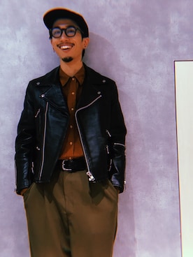 「シンプルおしゃれが好き」｜林 大樹 PERCUTさん（メンズ・170cm）の秋コーディネート