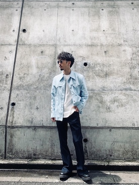 「フォローミー」｜林 大樹 PERCUTさん（メンズ・170cm）の春コーディネート