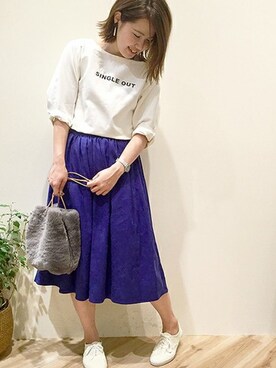 undixcors_officialさん（レディース・159cm）の夏コーディネート