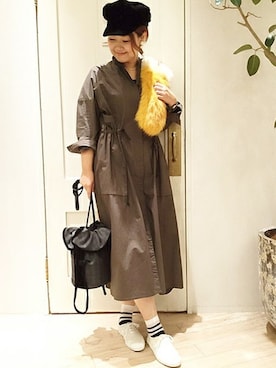 undixcors_officialさん（レディース・158cm）の秋コーディネート