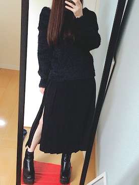 レオさん（レディース・152cm）の冬コーディネート