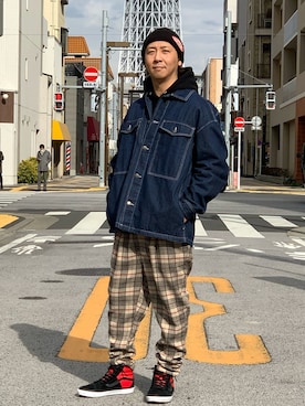 En serio TOKYO officialさん（メンズ・172cm）の冬コーディネート