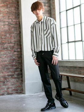 「Beno（ビーノ）のアイテム」を使った、En serio TOKYO officialさん（メンズ・175cm）の冬コーディネート