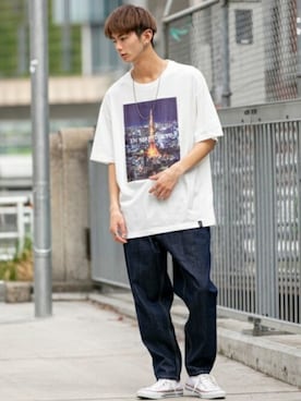 「En serio TOKYO（エンソリオトーキョー）のアイテム」を使った、En serio TOKYO officialさん（メンズ・175cm）の春コーディネート