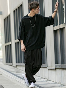 「En serio TOKYO（エンソリオトーキョー）のアイテム」を使った、En serio TOKYO officialさん（メンズ・175cm）の夏コーディネート