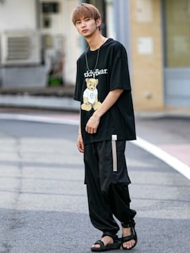 「En serio TOKYO（エンソリオトーキョー）のアイテム」を使った、En serio TOKYO officialさん（メンズ・175cm）の夏コーディネート