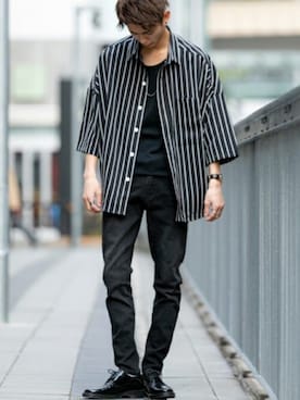 「Beno（ビーノ）のアイテム」を使った、En serio TOKYO officialさん（メンズ・175cm）の夏コーディネート