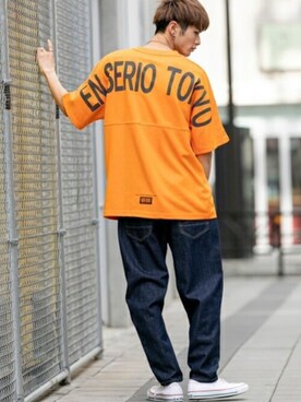 「En serio TOKYO（エンソリオトーキョー）のアイテム」を使った、En serio TOKYO officialさん（メンズ・175cm）の夏コーディネート