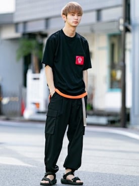 「En serio TOKYO（エンソリオトーキョー）のアイテム」を使った、En serio TOKYO officialさん（メンズ・175cm）の夏コーディネート