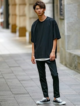 En serio TOKYO officialさん（メンズ・175cm）の夏コーディネート