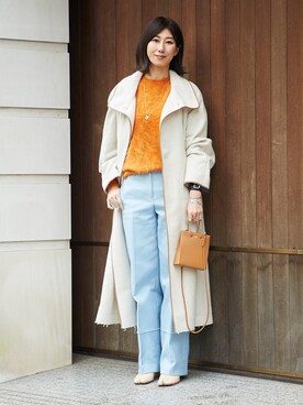 渡邉 早樹さん(レディース・168cm)の冬コーディネート