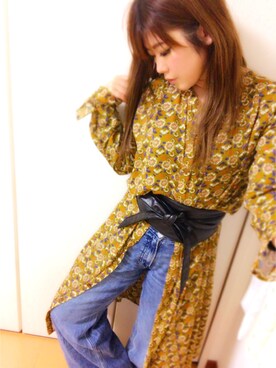 ちゃんあー。さん（レディース・151cm）の春コーディネート