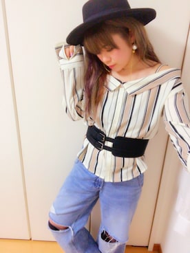 ちゃんあー。さん（レディース・151cm）の春コーディネート