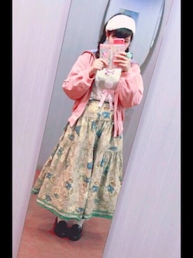 「Nile PERCH（ナイルパーチ）のアイテム（トップス）」を使った、みずみんさん（レディース・162cm）の冬コーディネート