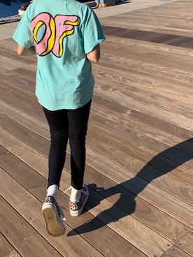 「ODD FUTURE（オッドフューチャー）のアイテム」を使った、味付王子さん（レディース・150cm）の春コーディネート