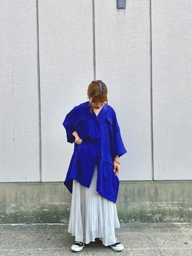 「KBF+（ケービーエフプラス）のアイテム」を使った、ぶくろさん（レディース・150cm）の春コーディネート