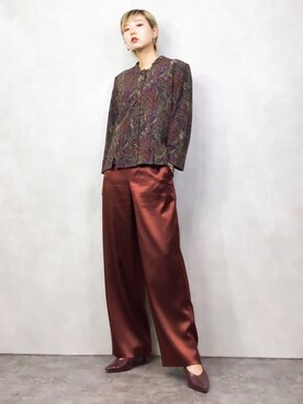 COLLENTE(ambi)さん（レディース・160cm）の春コーディネート