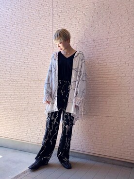 「ZOZO（ゾゾ）のアイテム（ニット/セーター）」を使った、COLLENTE(ambi)さん（レディース・160cm）の春コーディネート