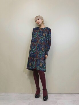 「二次会」｜「アイテム（その他）」を使った、COLLENTE(ambi)さん（レディース・160cm）の秋コーディネート