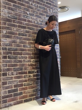 「VANILLA MOON（バニラムーン）のアイテム」を使った、maya.さん（レディース・160cm）の夏コーディネート