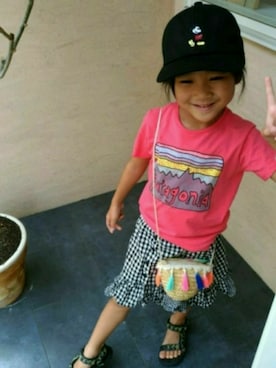 sora☆さん（キッズ・110cm）の夏コーディネート