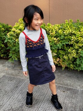 sora☆さん(キッズ・110cm)の秋コーディネート
