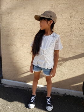 sora☆さん（キッズ・120cm）の夏コーディネート