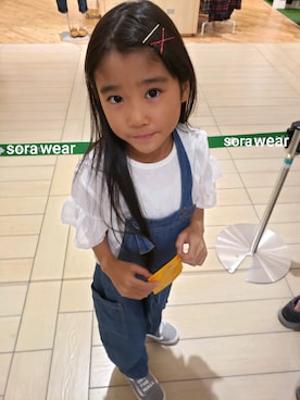 sora☆さん（キッズ・120cm）の秋コーディネート