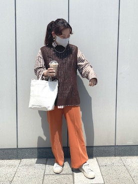 なかじさん（レディース・165cm）の春コーディネート