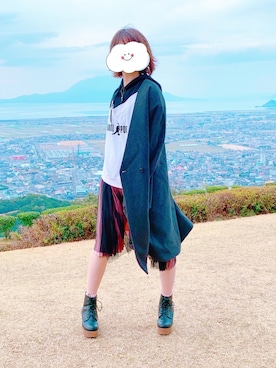 hu-minさん(レディース・157cm)の冬コーディネート