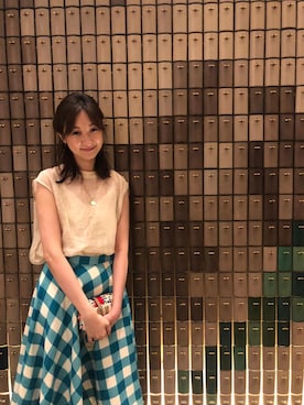 「KariAng（カリアング）のアイテム」を使った、margaret🌷さん（レディース・163cm）の夏コーディネート