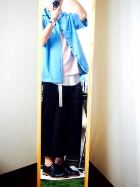 YUKIさん（メンズ・166cm）の夏コーディネート