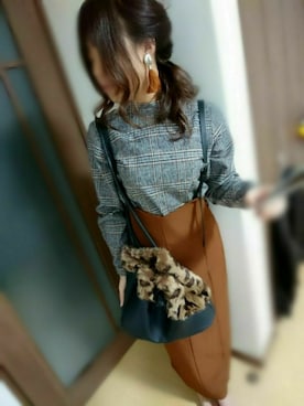 ゆぅさん（レディース・152cm）の冬コーディネート