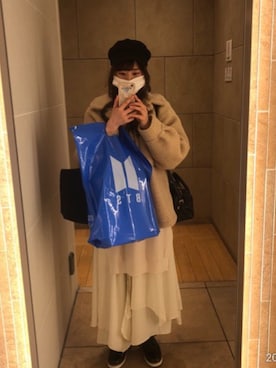 「BTS」｜「アイテム（ワンピース/ドレス）」を使った、♡ひろみん♡さん（レディース・155cm）の冬コーディネート