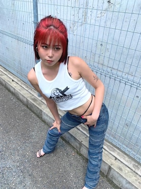 ありなさん(レディース・173cm)の夏コーディネート