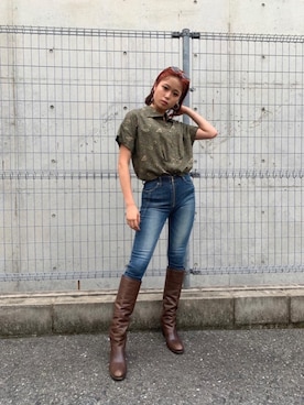 ありなさん（レディース・173cm）の夏コーディネート