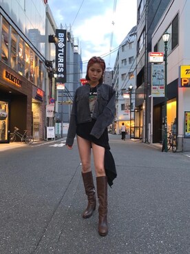 「70'sコーデ」｜「アイテム（ワンピース/ドレス）」を使った、ありなさん（レディース・173cm）の夏コーディネート