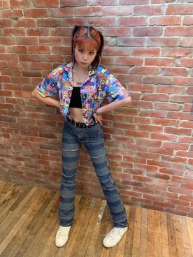 ありなさん（レディース・173cm）の夏コーディネート