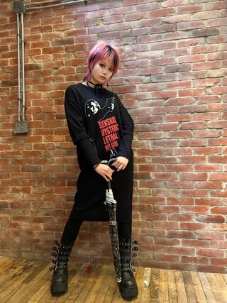 ★美品★ヒステリックグラマーのロングワンピ 中古・古着通販】Hysteric Glamour (ヒステリックグラマー