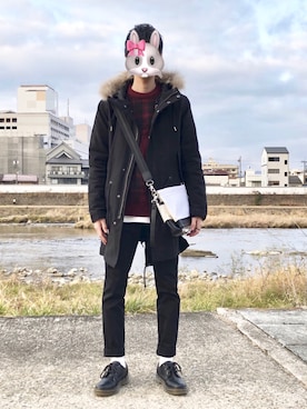 「YARD PLUS（ヤードプリュス）のアイテム（ジャケット/アウター）」を使った、ユーキ☆ﾐさん（メンズ・168cm）の冬コーディネート
