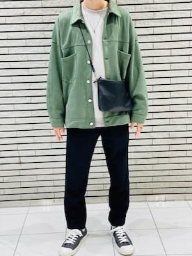 「neos（ネオス）のアイテム（カバーオール）」を使った、ユーキ☆ﾐさん（メンズ・168cm）の秋コーディネート