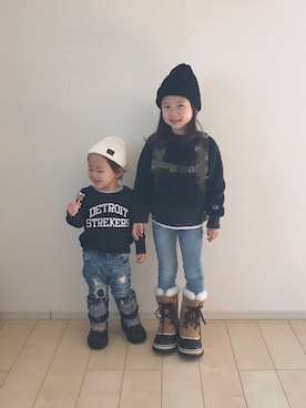 バニージョイ☆さん（キッズ・110cm）の秋コーディネート