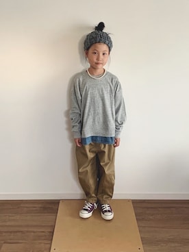 バニージョイ☆さん（キッズ・130cm）の秋コーディネート