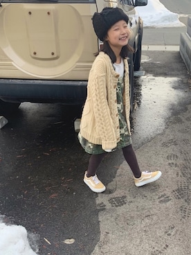 バニージョイ☆さん（キッズ・133cm）の冬コーディネート