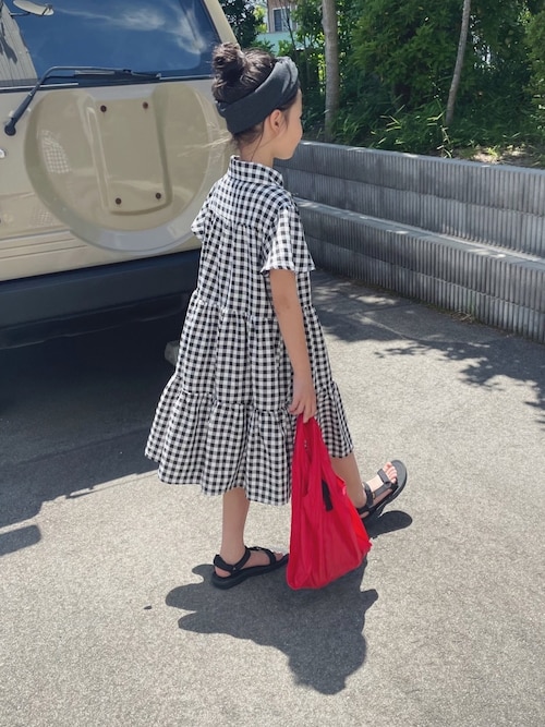 リブカット幅広ターバン（ヘアバンド）｜Three Four Time（スリー