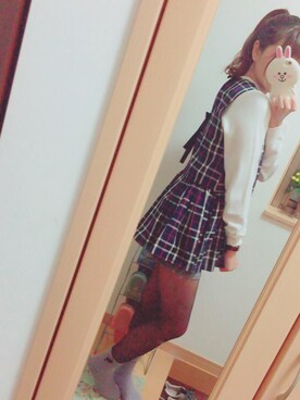 emonさん（レディース・160cm）の冬コーディネート